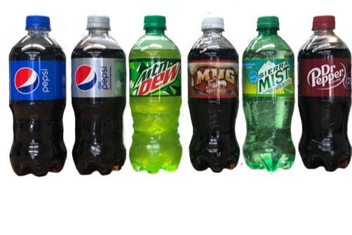 20oz. Bottle of pop